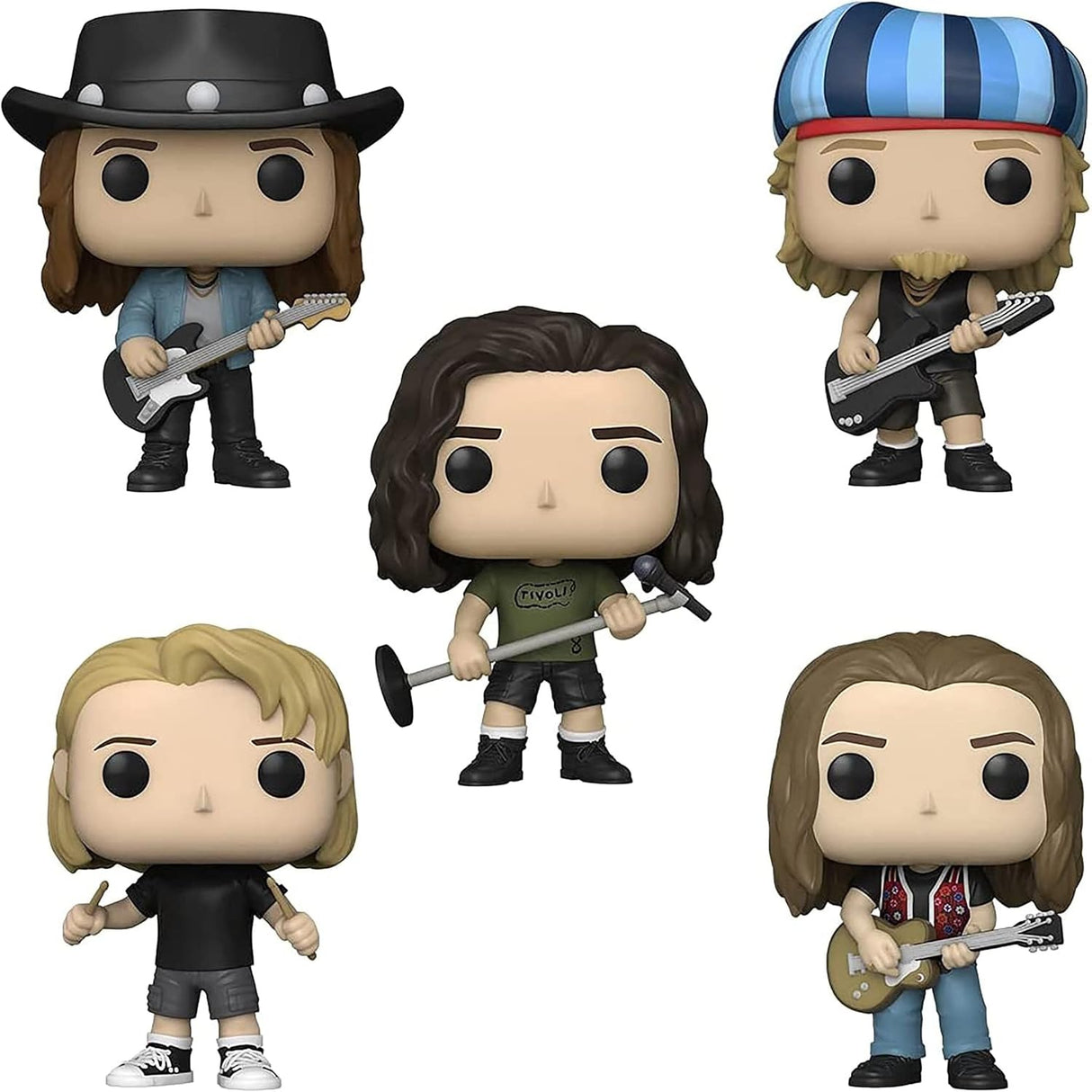 Slight Damaged Box | PEARL JAM | Funko Pop Rocks | 5 Pack