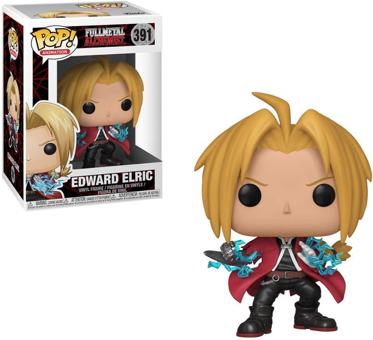 Damaged Box | Funko Pop Animation | Fullmetal Alchemist| Edward Elric #391