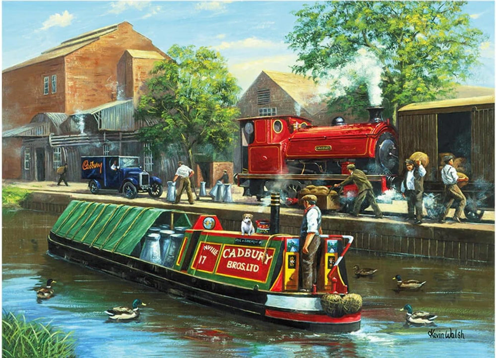 CANAL TRANSPORT | Kevin Walsh | Nostalgia Collection | 1000 Piece Jigsaw Puzzle