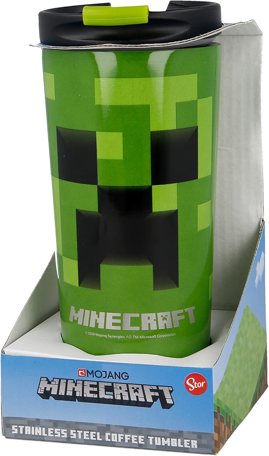 Minecraft CREEPER Stainless Steel Coffee Tumbler (425ml)