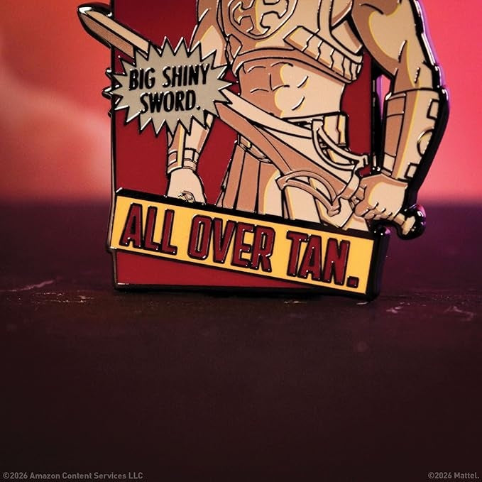 Fanattik Masters of the Universe 2026 Movie Limited Edition HE-MAN Pin Badge