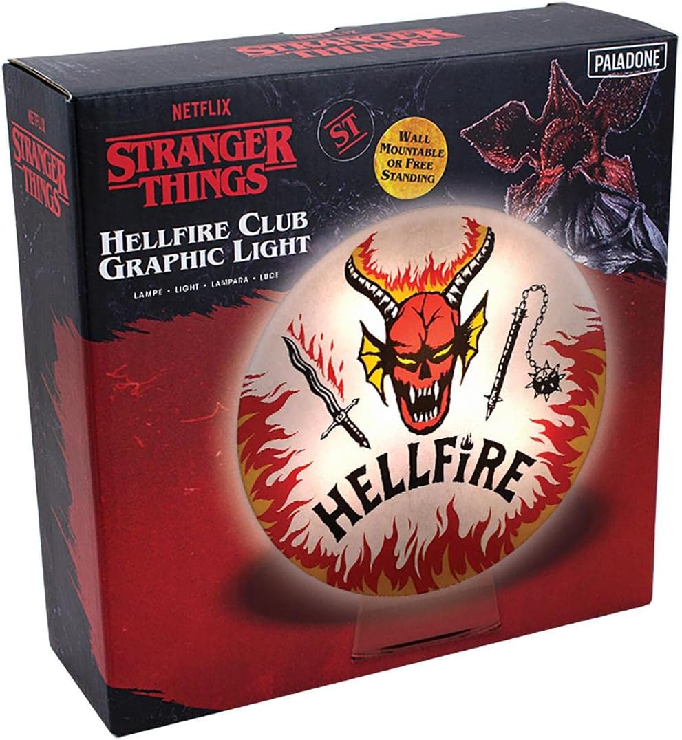 Stranger Things | Hellfire Club Logo Light | Officially Licensed Merchandise