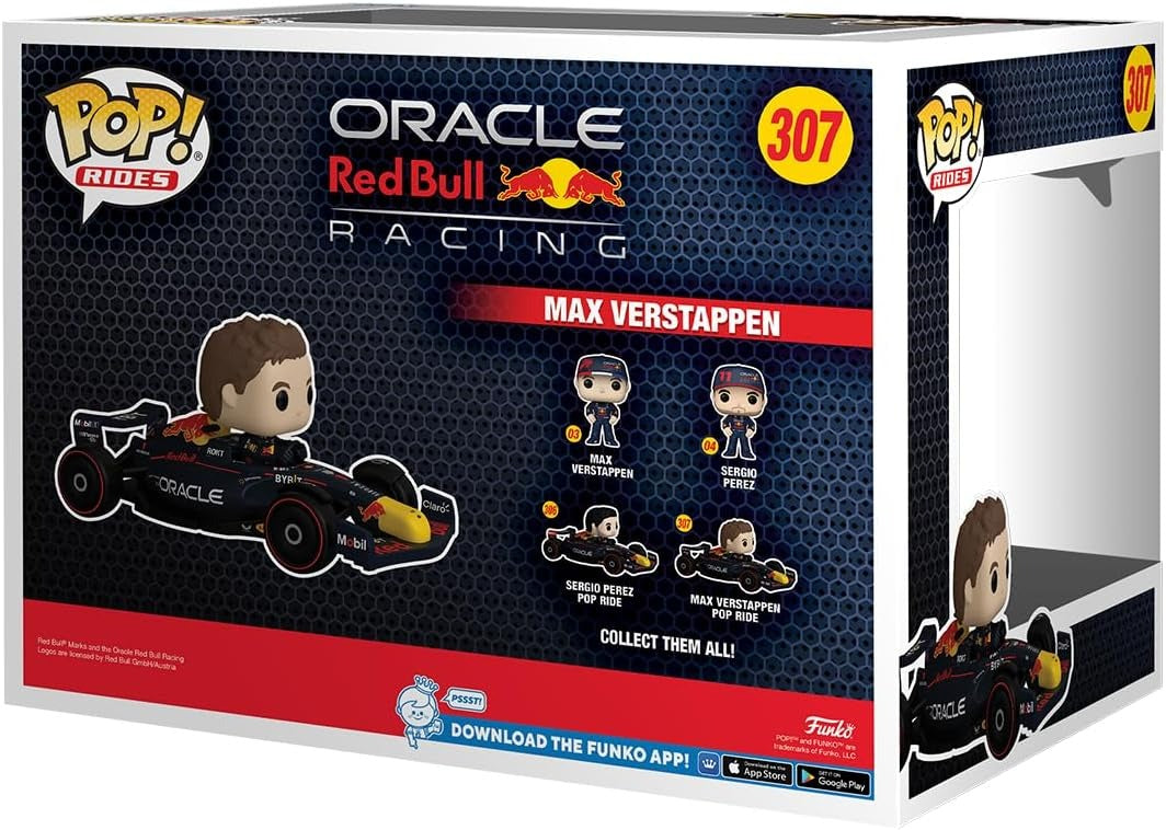 MAX VERSTAPPEN | Formula 1 Oracle Red Bull Racing | Funko Pop Rides #307