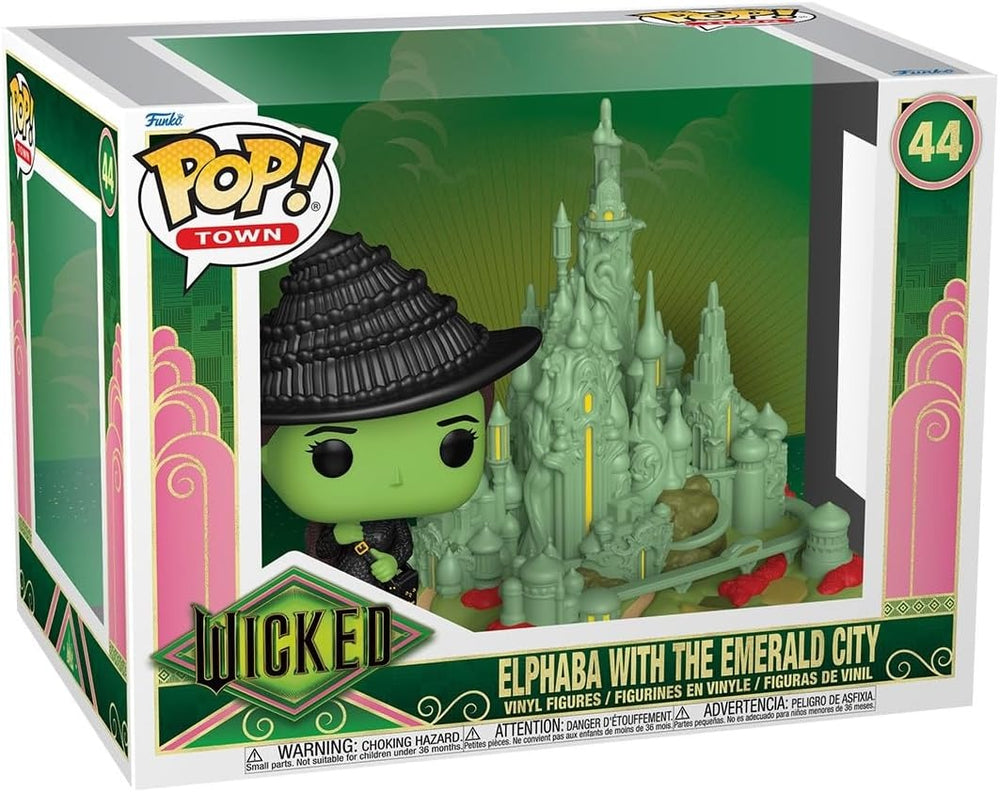 ELPHABA WITH THE EMERALD CITY | Wicked | Funko Pop Town #44