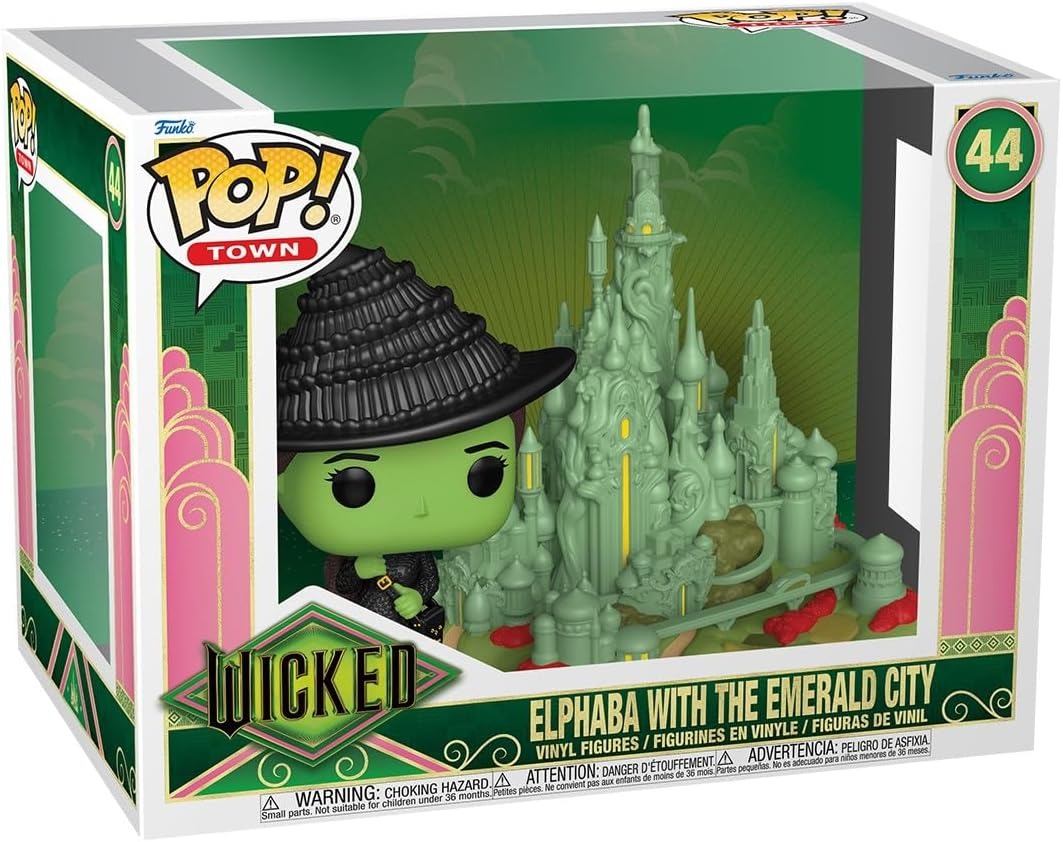ELPHABA WITH THE EMERALD CITY | Wicked | Funko Pop Town #44