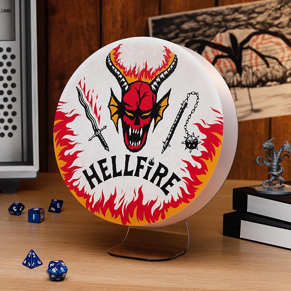 Stranger Things | Hellfire Club Logo Light | Officially Licensed Merchandise