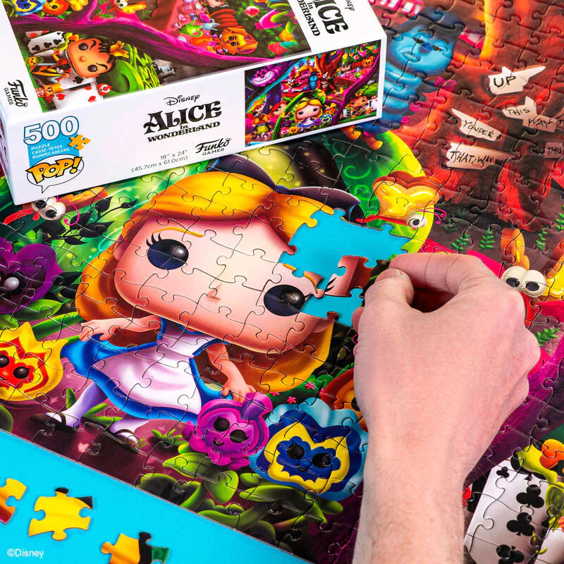 Funko Pop! Puzzles | Disney Alice in Wonderland