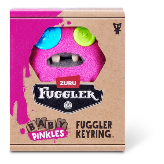 SASQUOOSH | Baby Pinkles | Fuggler 3.5" Keyring Bag Charm