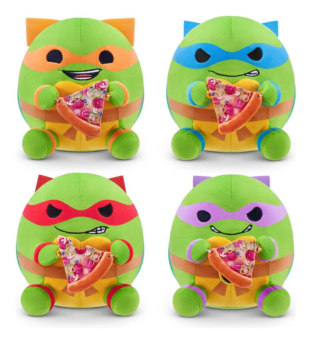 Zuru | TEENAGE MUTANT NINJA TURTLES EDITION | Snackles Plush 5 inch Assorted | Series 1