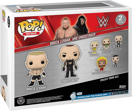 Brock Lesnar and Undertaker | Funko Pop WWE | 2 Pack
