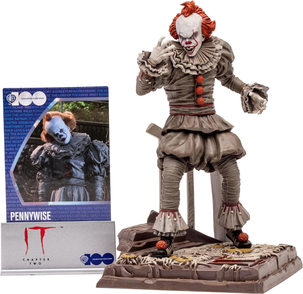 Pennywise (It Chapter Two) | 6 inch Figure | McFarlane Toys Movie Maniacs WB 100