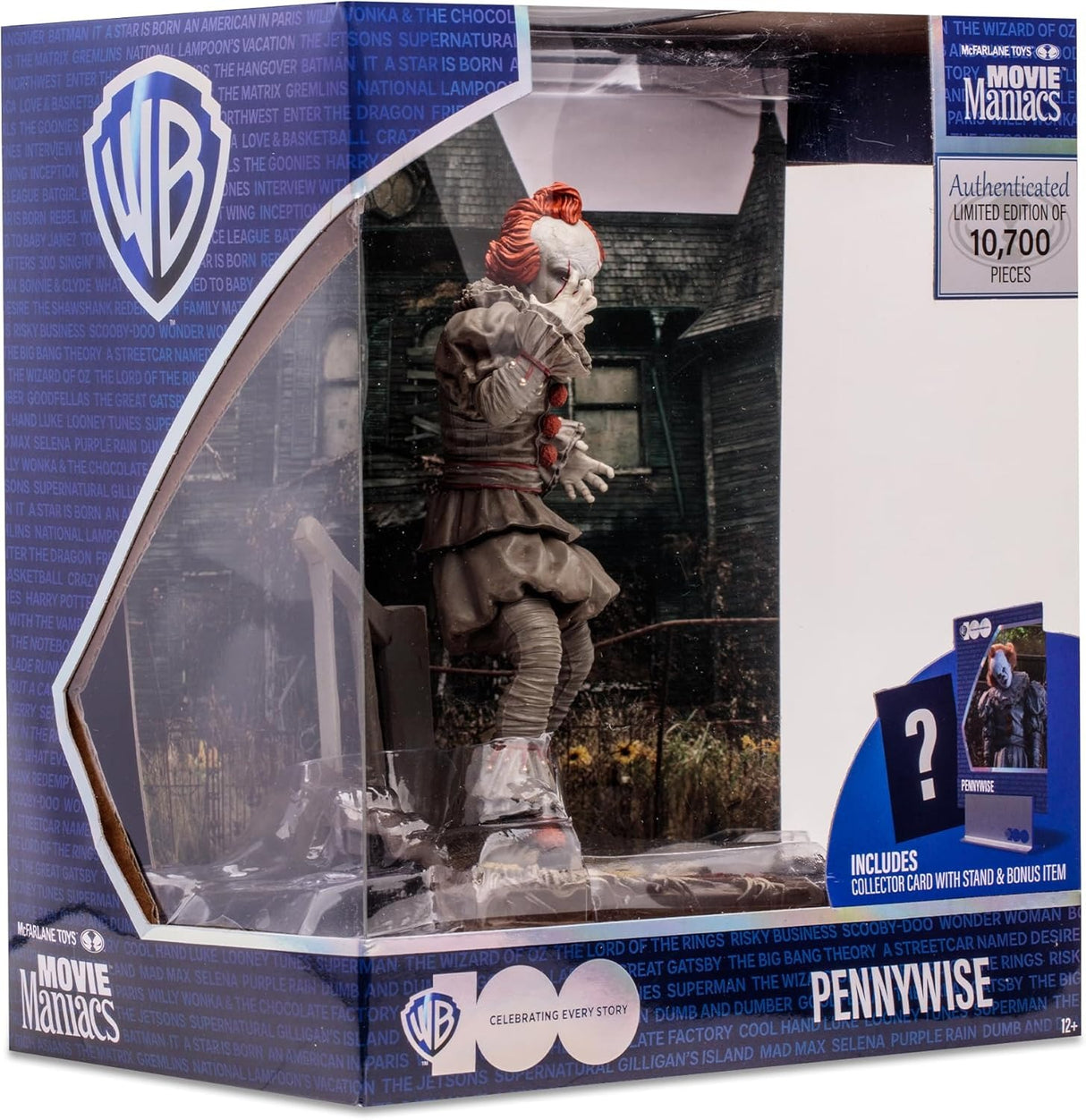Pennywise (It Chapter Two) | 6 inch Figure | McFarlane Toys Movie Maniacs WB 100