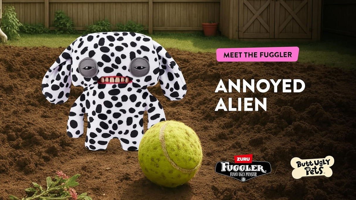 ANNOYED ALIEN | Dalmatian | Butt Ugly Pets | Fuggler 9"