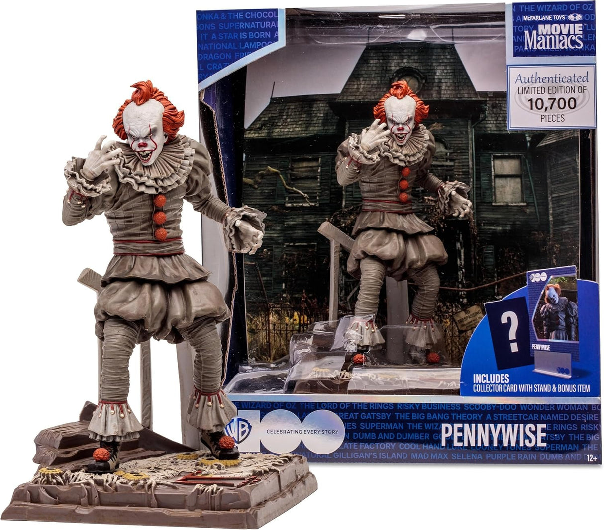 Pennywise (It Chapter Two) | 6 inch Figure | McFarlane Toys Movie Maniacs WB 100
