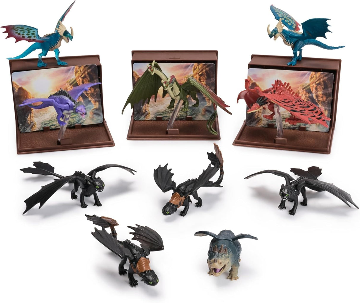 How to Train Your Dragon | Mini Collectible Dragons | 5cm