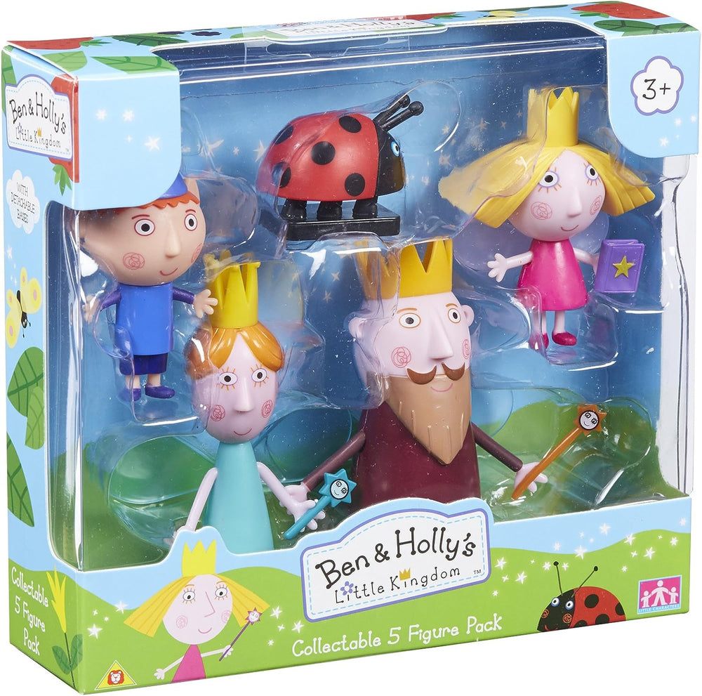 Ben and Holly's Little Kingdom | 5 Figure Pack Preschool Toys