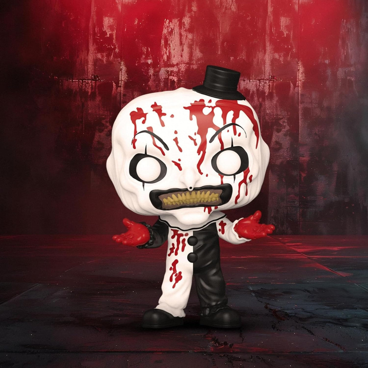 Slight Damaged Box | ART THE CLOWN (BLOODY) | Terrifier 2 | Funko Pop Movies #1592
