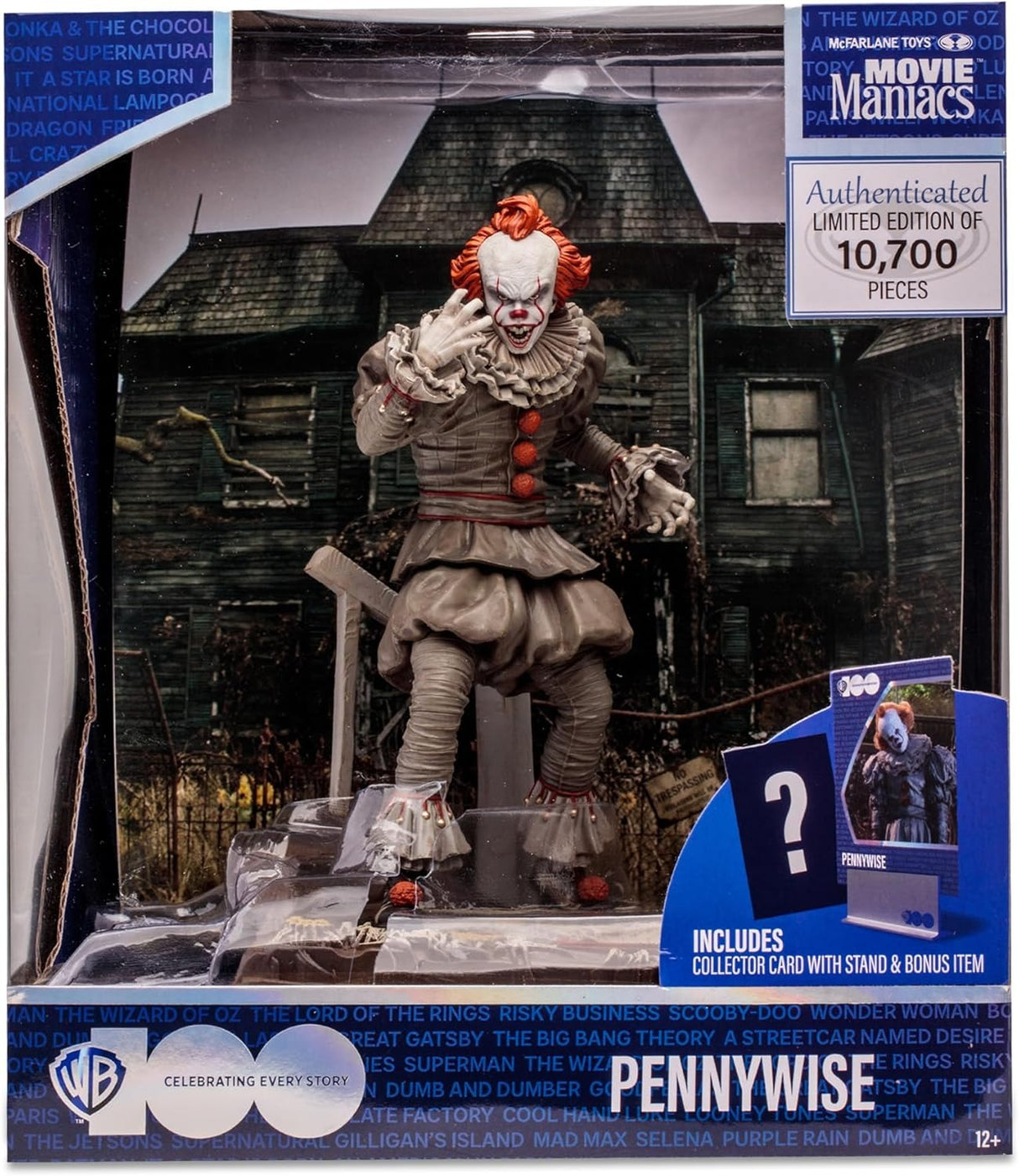 Pennywise (It Chapter Two) | 6 inch Figure | McFarlane Toys Movie Maniacs WB 100