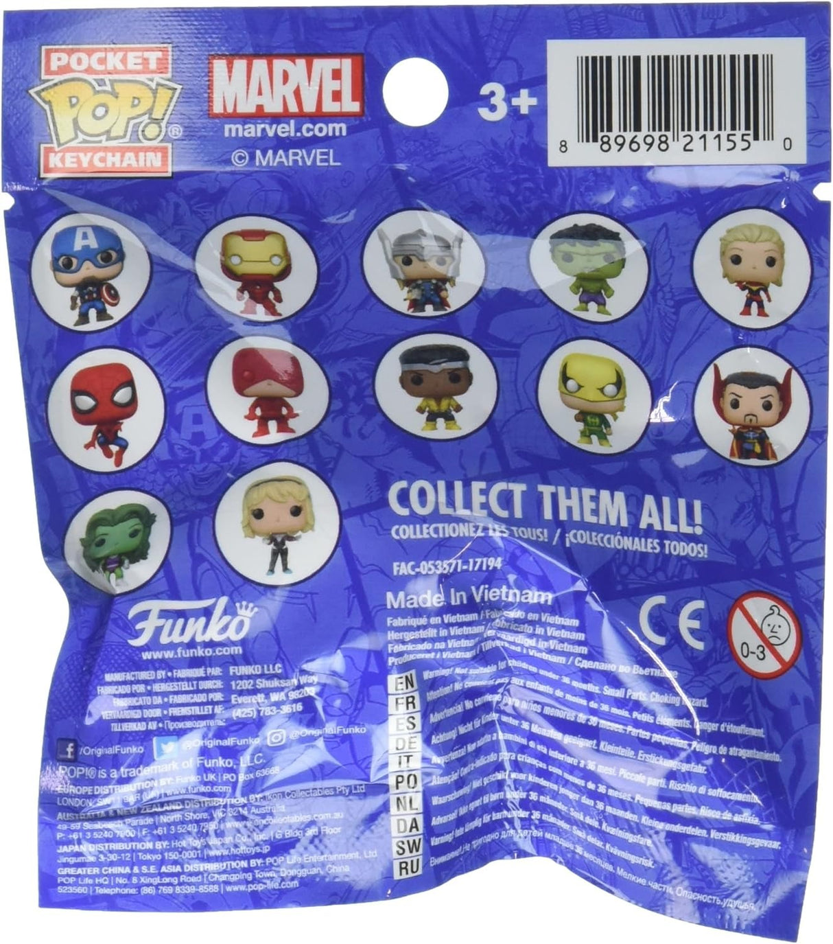 MARVEL | Funko Keychain | Blind Bag