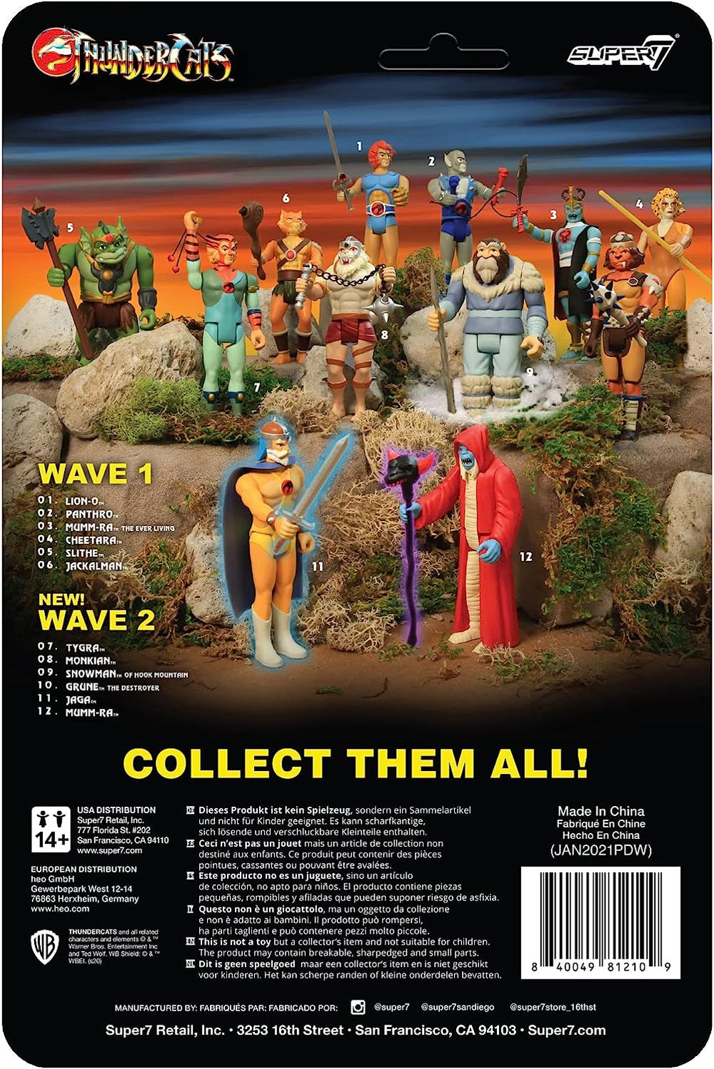 Super7 | Thundercats | ReAction Wave 2 | Grune The Destroyer