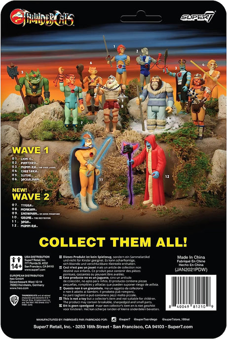 Super7 | Thundercats | ReAction Wave 2 | Grune The Destroyer