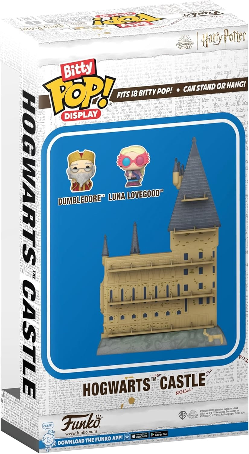 HOGWARTS CASTLE WITH ALBUS DUMBLEDORE & LUNA LOVEGOOD | Harry Potter | Funko Bitty POP! Display