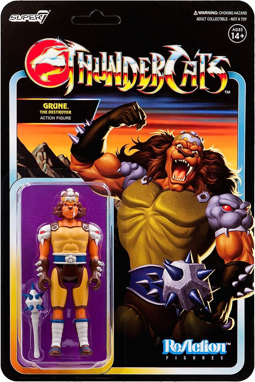 Super7 | Thundercats | ReAction Wave 2 | Grune The Destroyer