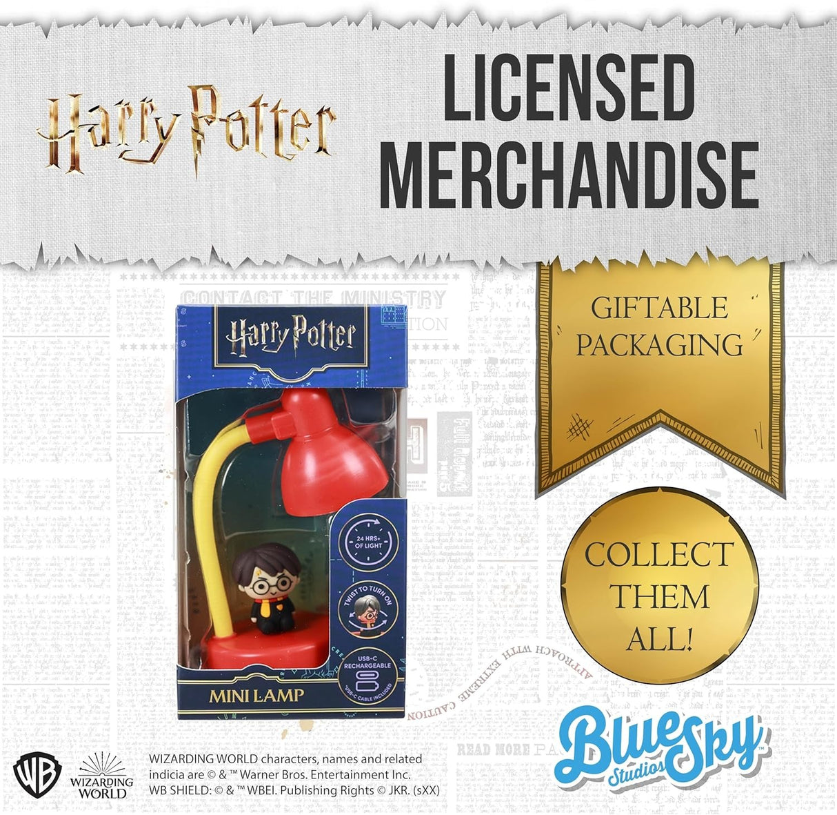 HARRY POTTER | USB Mini Lamp | Blue Sky Studios