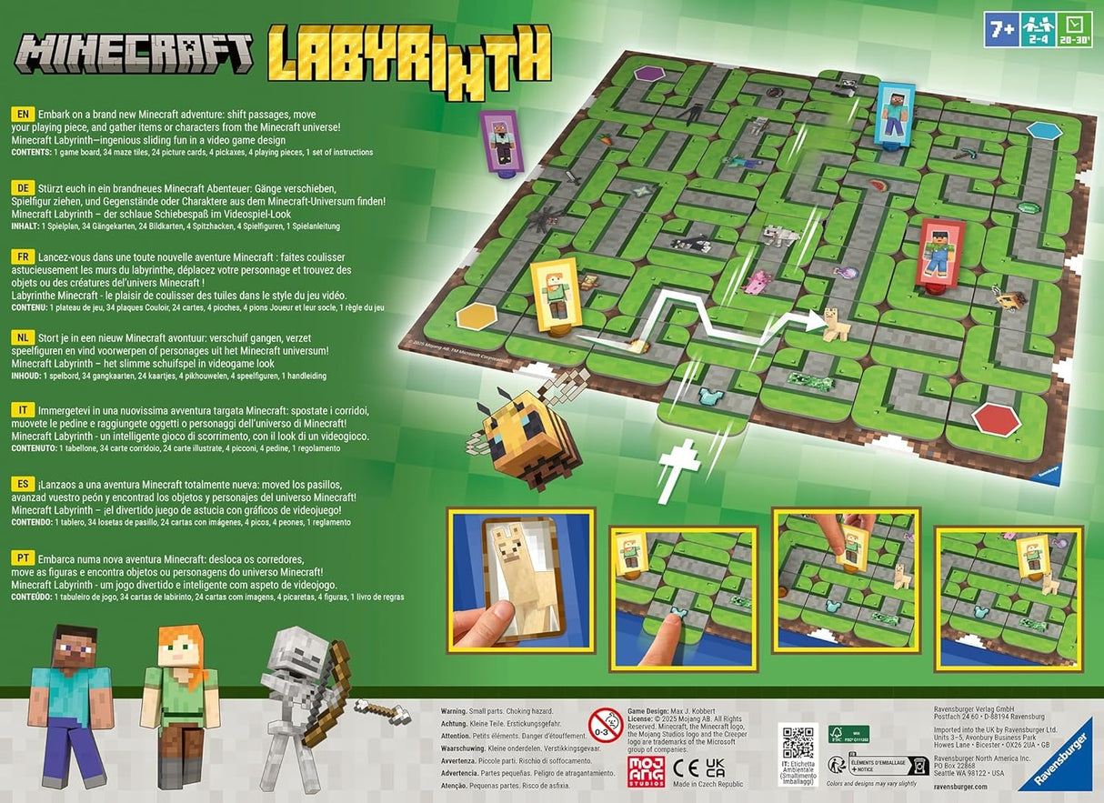 MINECRAFT LABYRINTH | Ravensburger Board Game