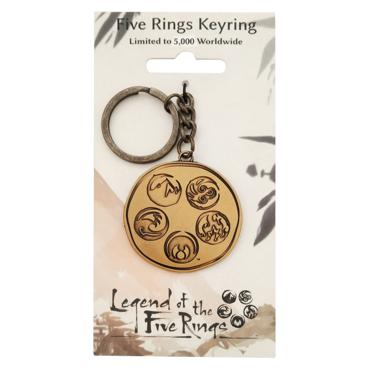 LEGEND OF THE FIVE RINGS | Key Ring | Limited Edition