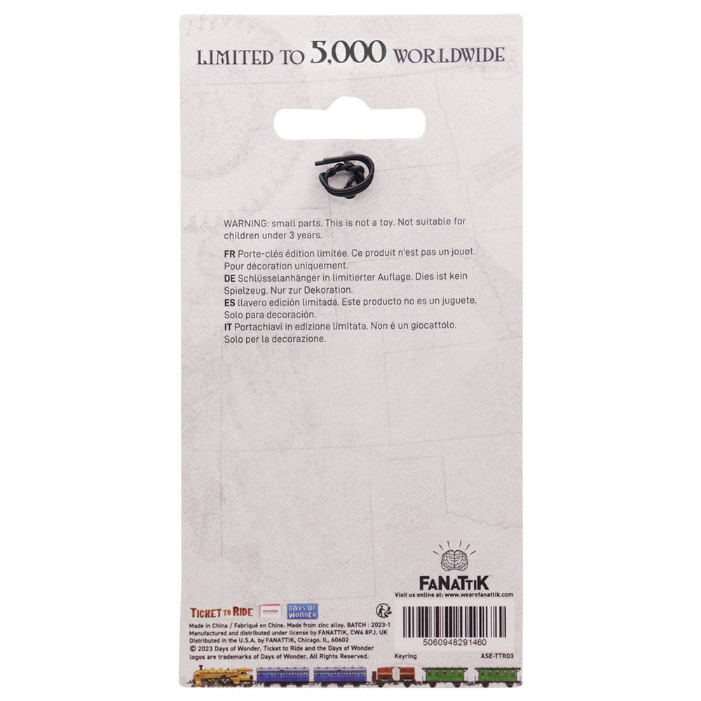 Ticket to Ride | Limited Edition Collectible Train Keyring