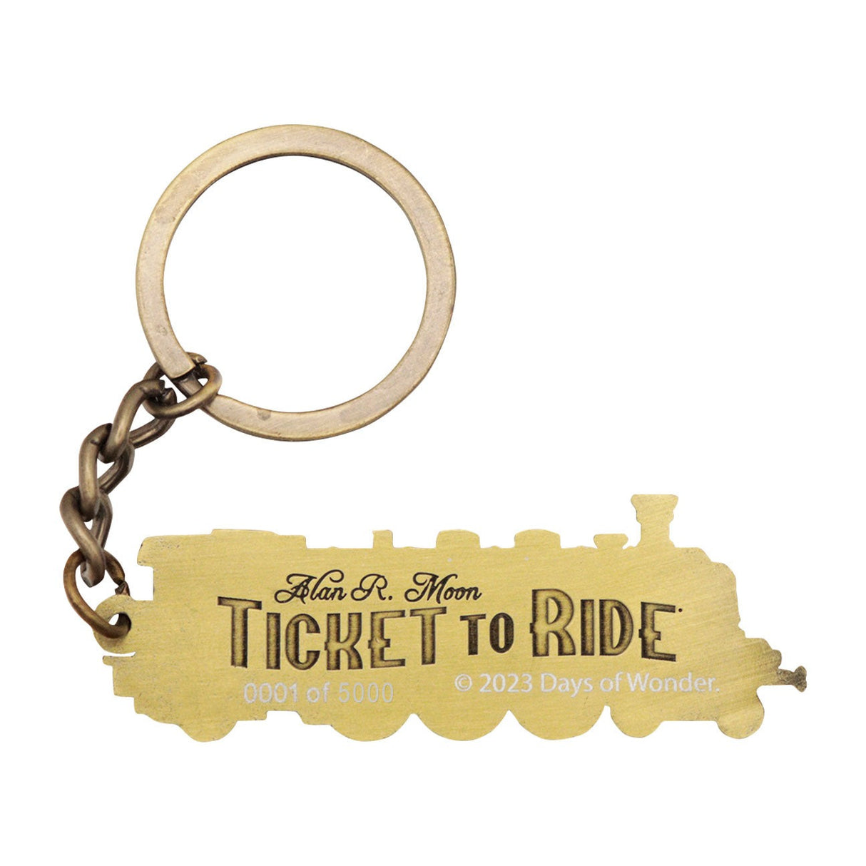Ticket to Ride | Limited Edition Collectible Train Keyring