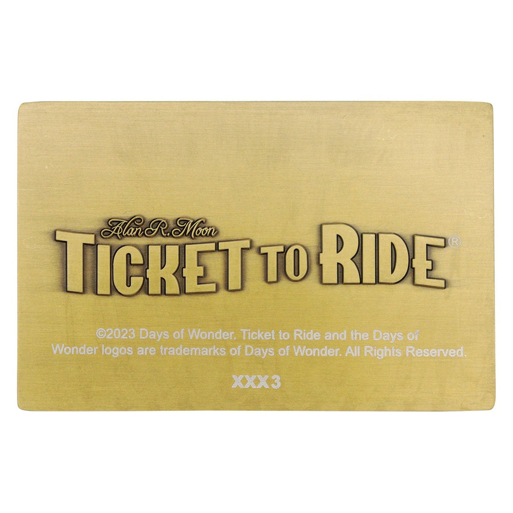 TRANS AMERICA EXPRESS INGOT | Ticket to Ride |  Limited Edition