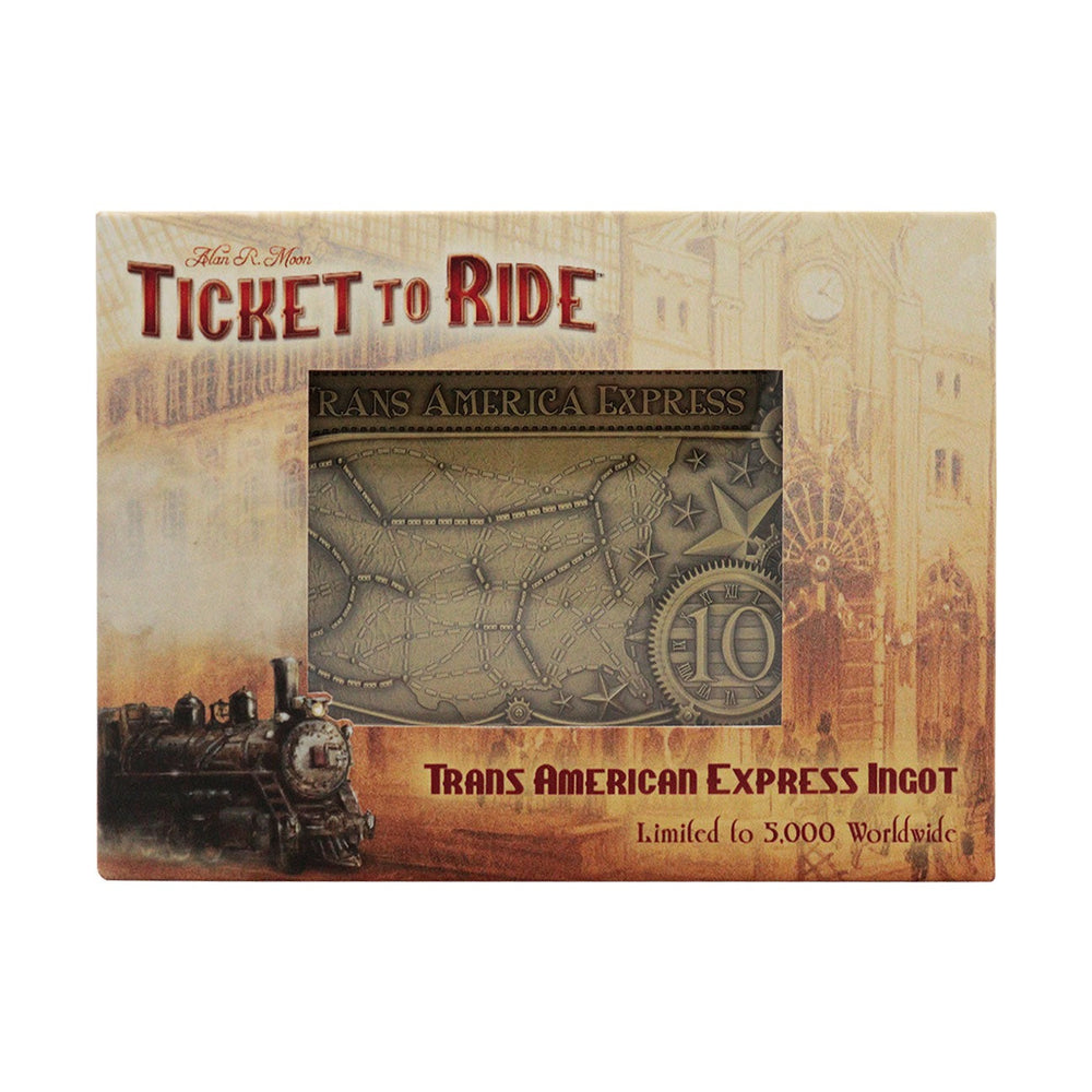 TRANS AMERICA EXPRESS INGOT | Ticket to Ride |  Limited Edition
