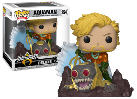Funko Pop Heroes | Deluxe by Jim Lee | Aquaman #254