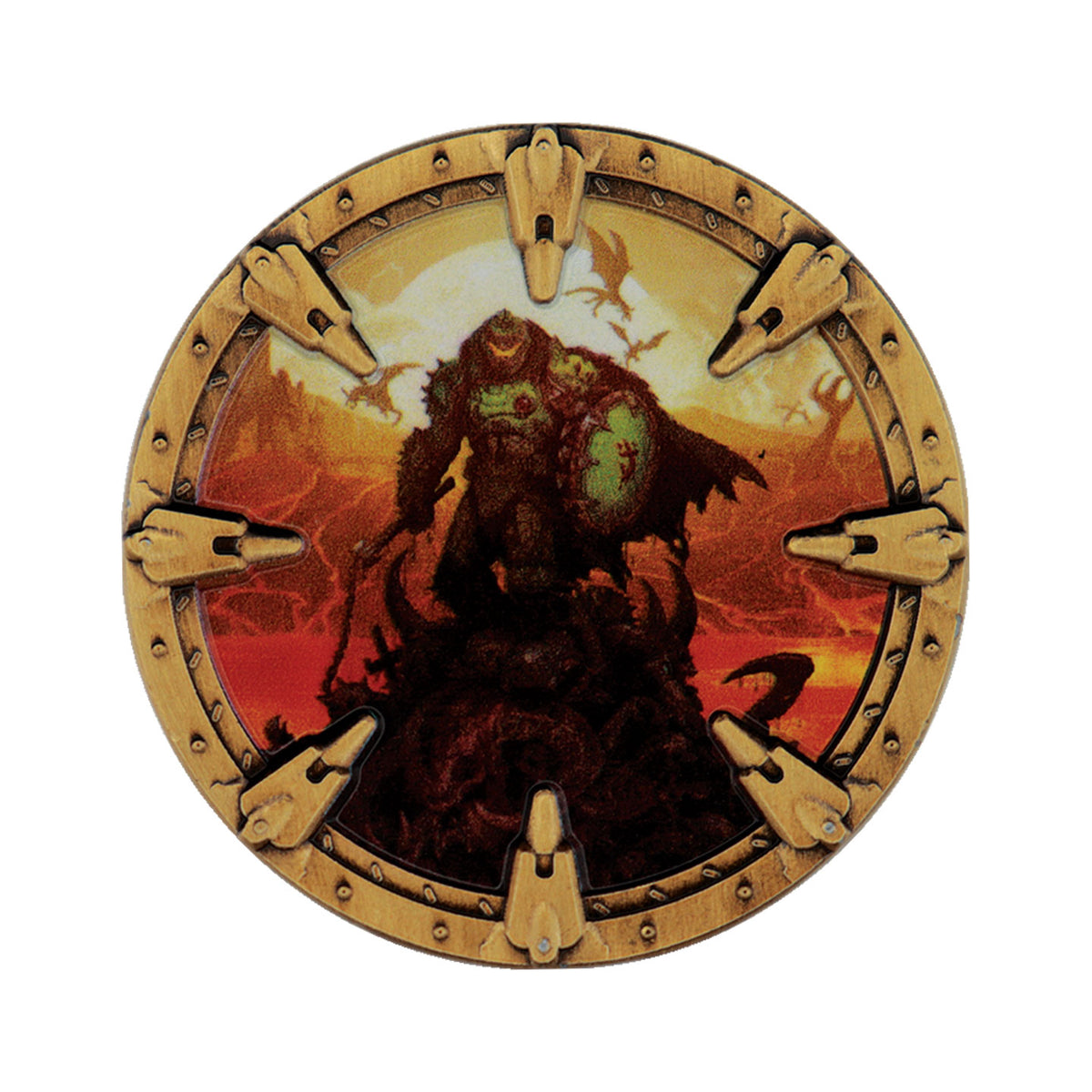 Fanattik DOOM: The Dark Ages: DOOM SLAYER Limited Edition Collectable Coin