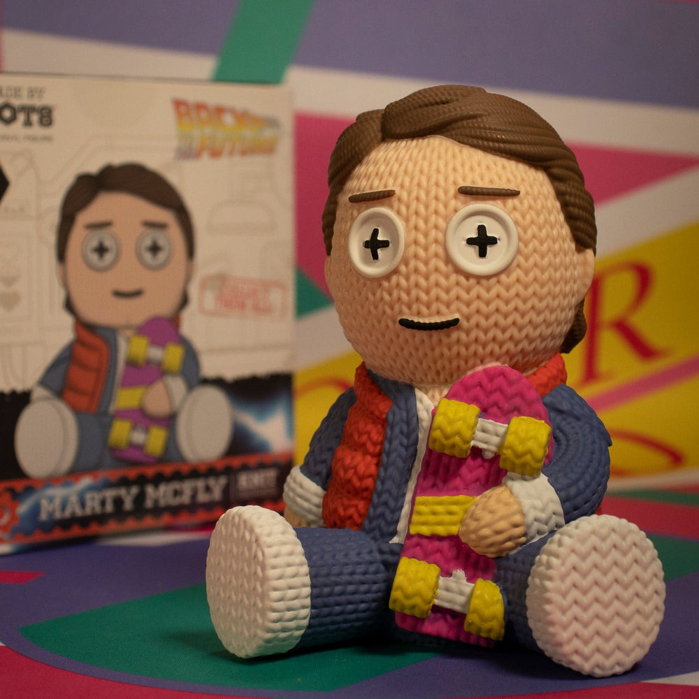 Marty McFly | Back to The Future | Handmade by Robots | Vinyl Figure | Knit Series #144