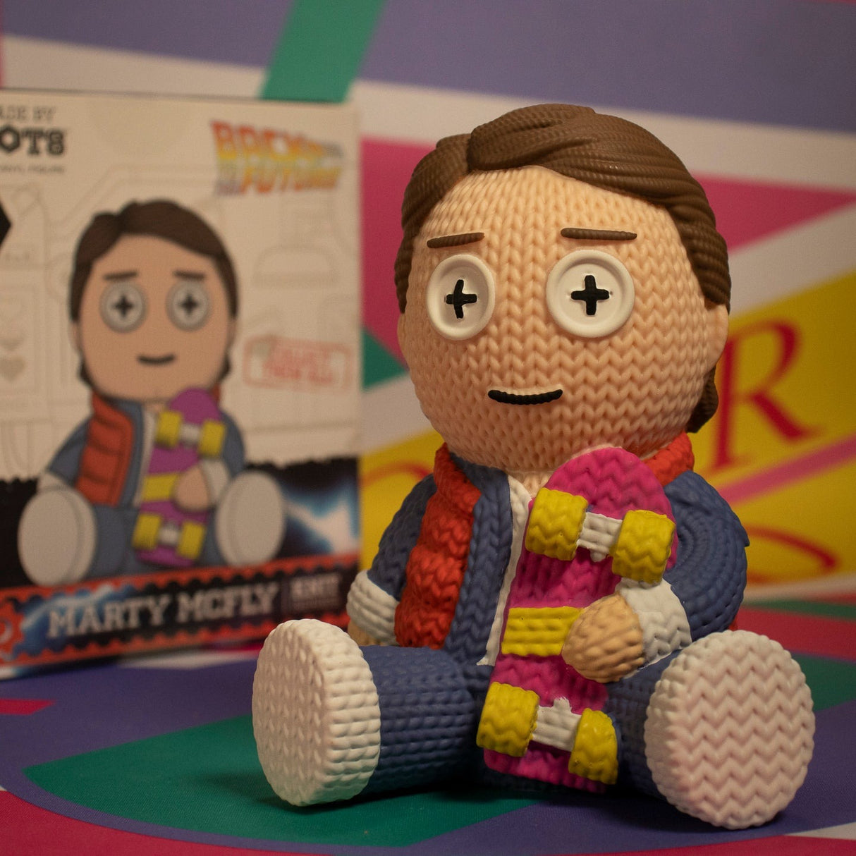 Marty McFly | Back to The Future | Handmade by Robots | Vinyl Figure | Knit Series #144