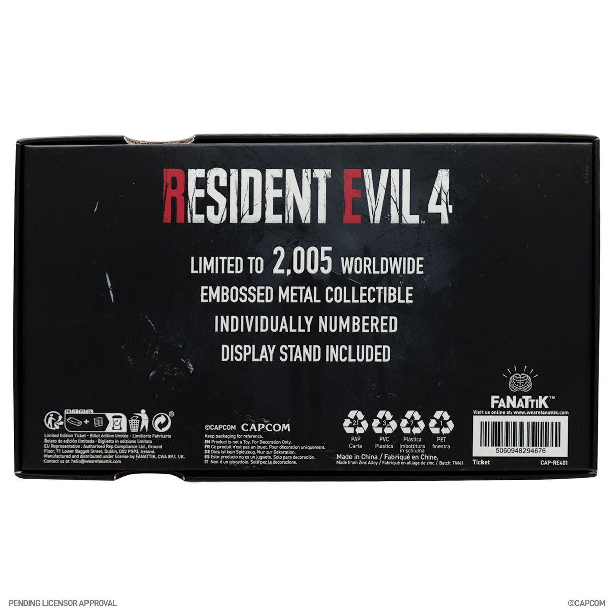 EXCLUSIVE UPGRADE TICKET | Resident Evil 4 | Limited Edition