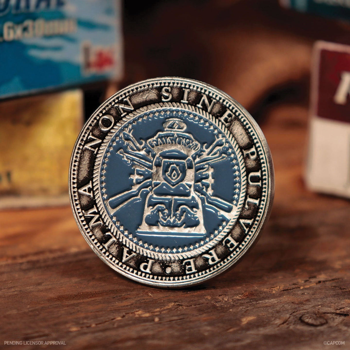 SET OF TWO METAL SHOOTING GALLERY TOKENS | Resident Evil 4 | Limited Edition