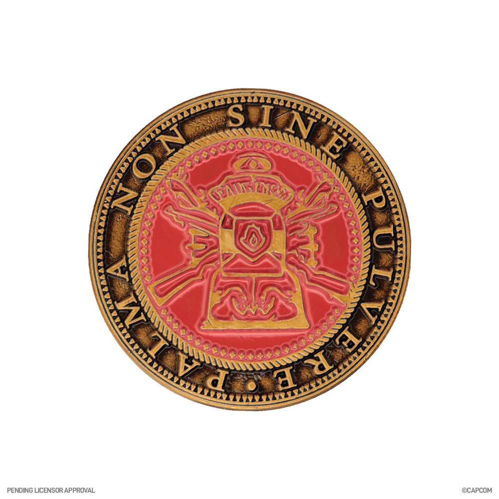 SET OF TWO METAL SHOOTING GALLERY TOKENS | Resident Evil 4 | Limited Edition