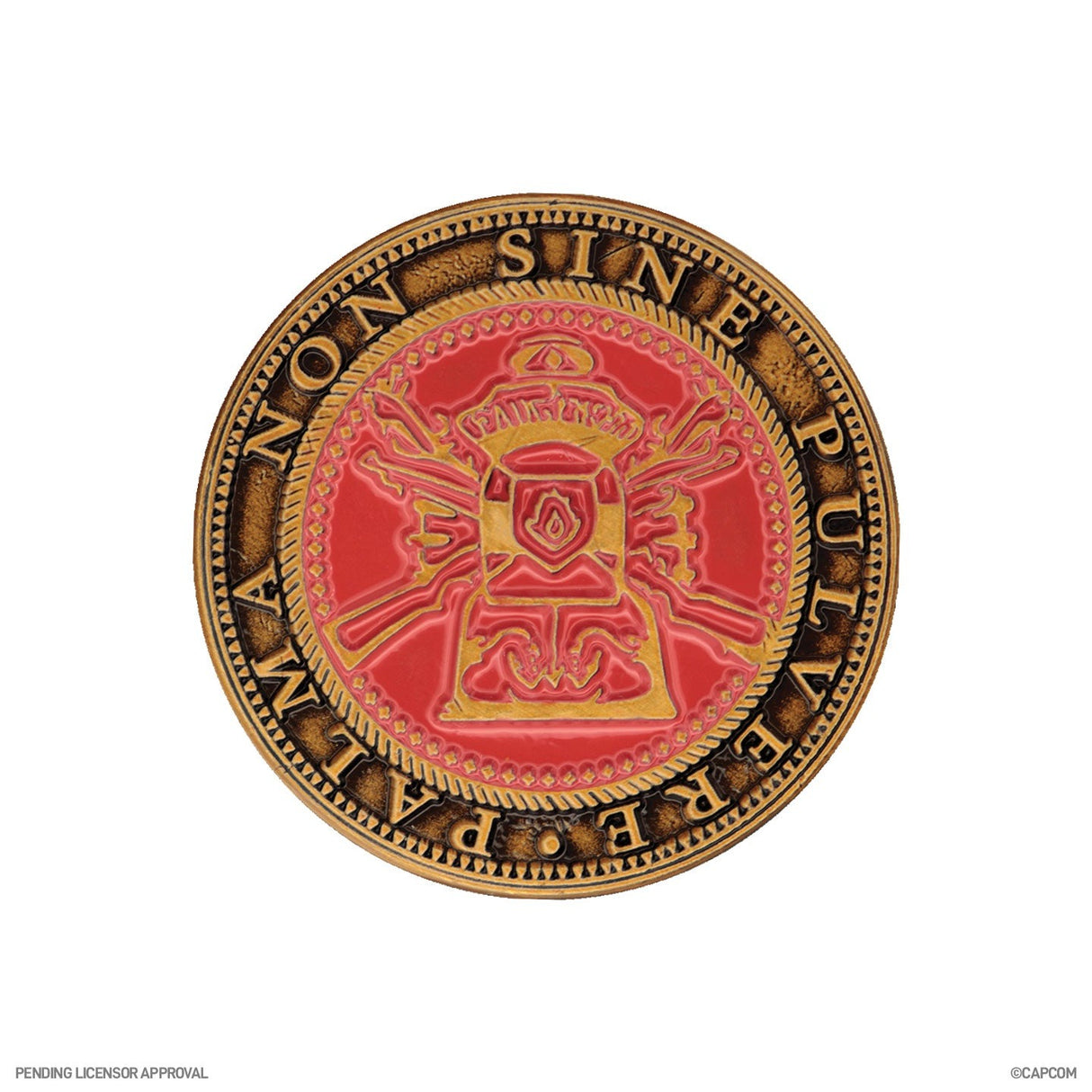 SET OF TWO METAL SHOOTING GALLERY TOKENS | Resident Evil 4 | Limited Edition