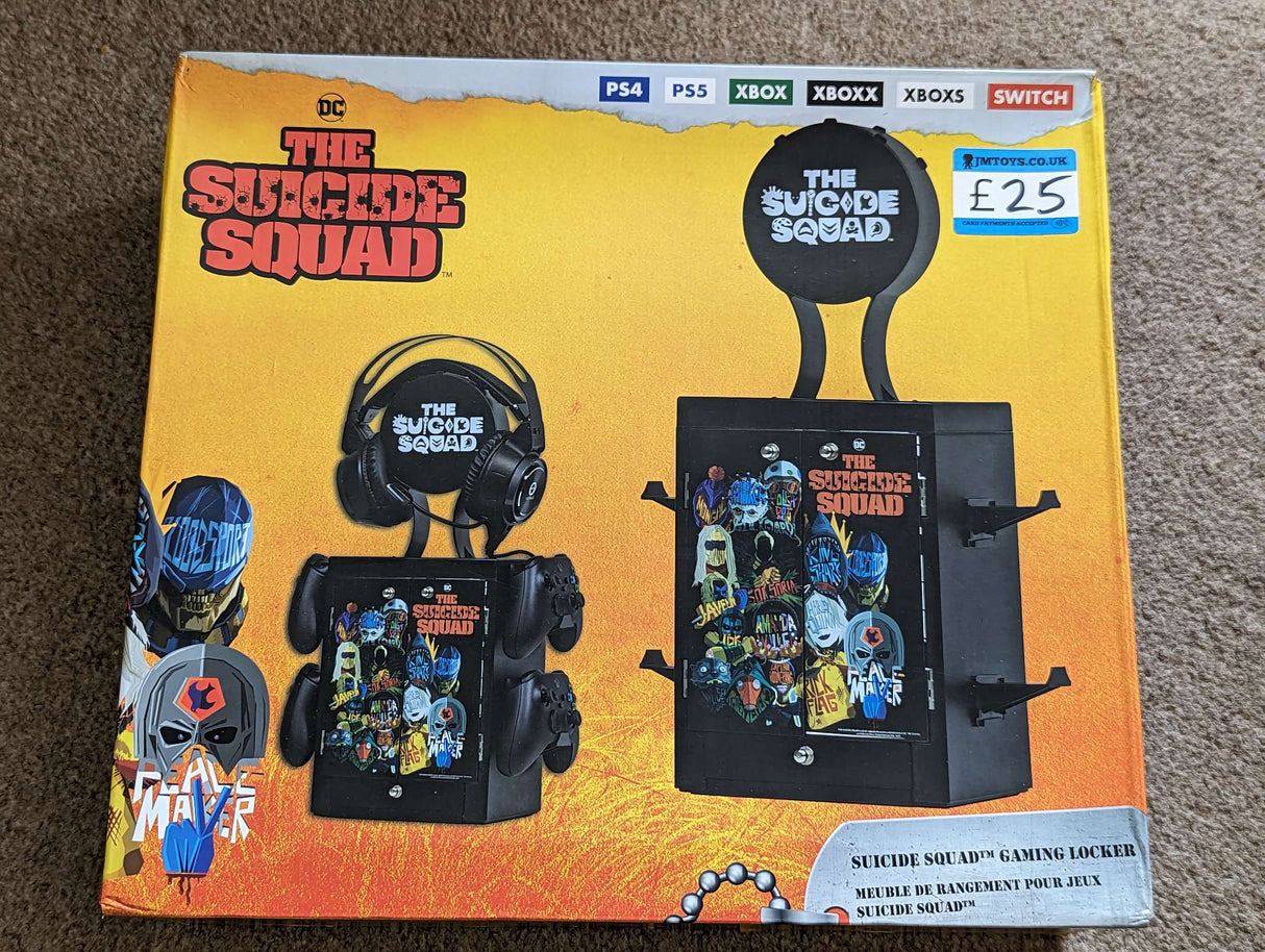 Official SUICIDE SQUAD Gaming Locker | Numskull