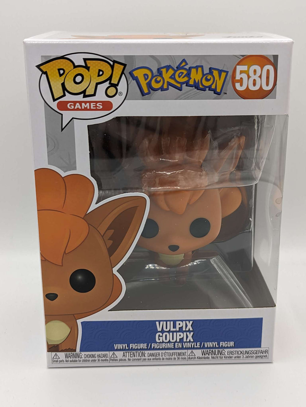 Funko Pop Games | Pokemon | Vulpix #580