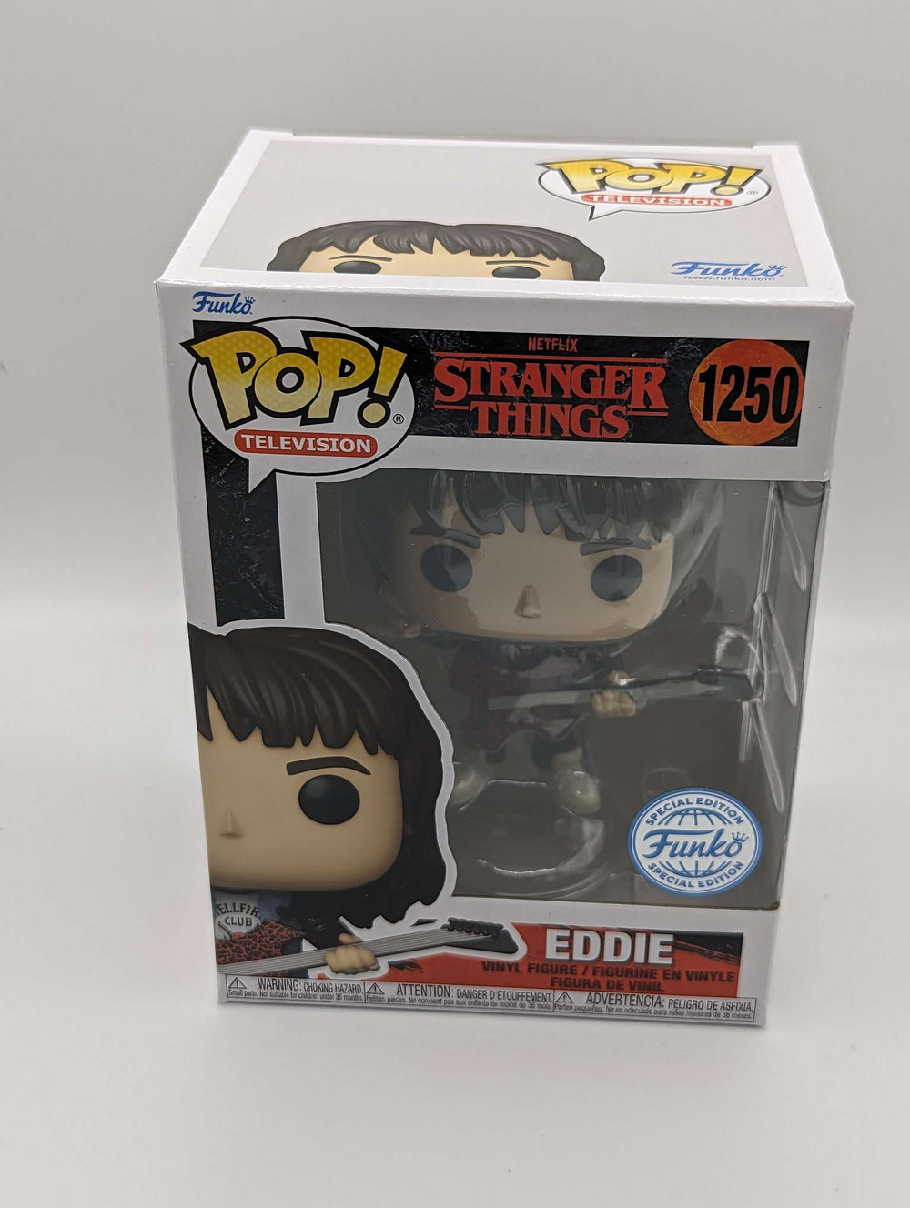 Funko Pop Television | Stranger Things | Eddie #1250