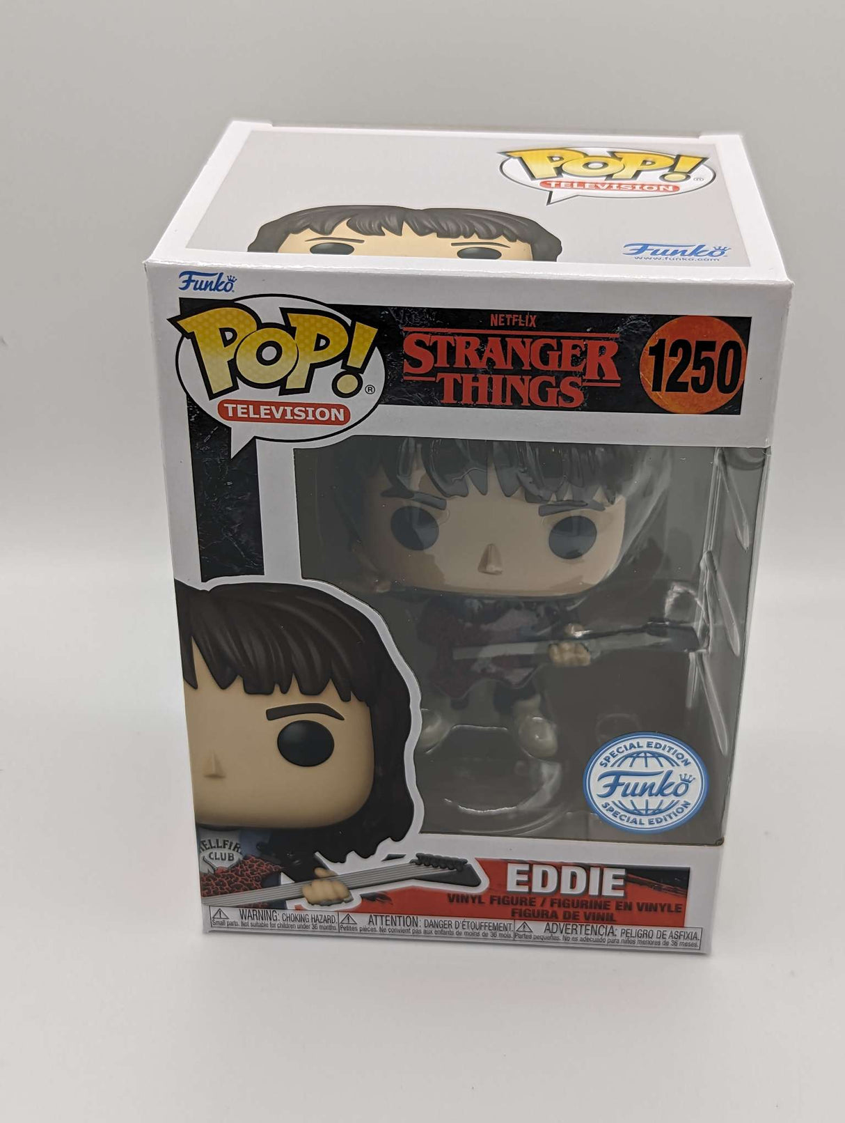 Funko Pop Television | Stranger Things | Eddie #1250