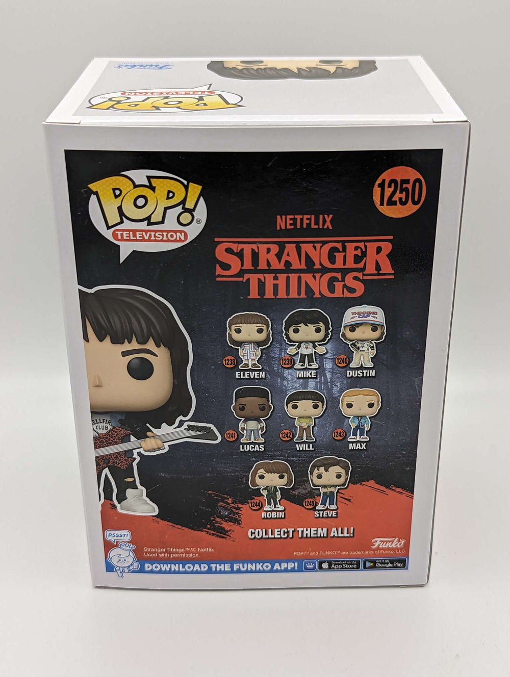 Funko Pop Television | Stranger Things | Eddie #1250