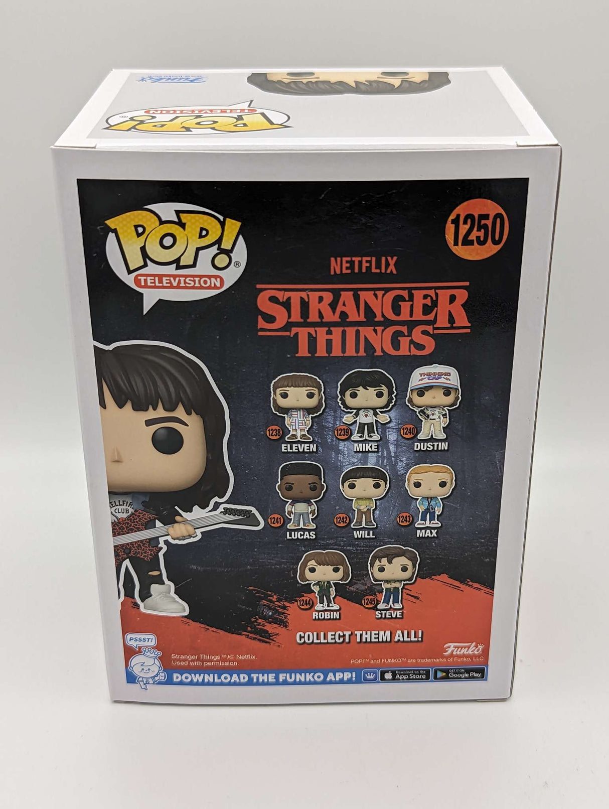 Funko Pop Television | Stranger Things | Eddie #1250