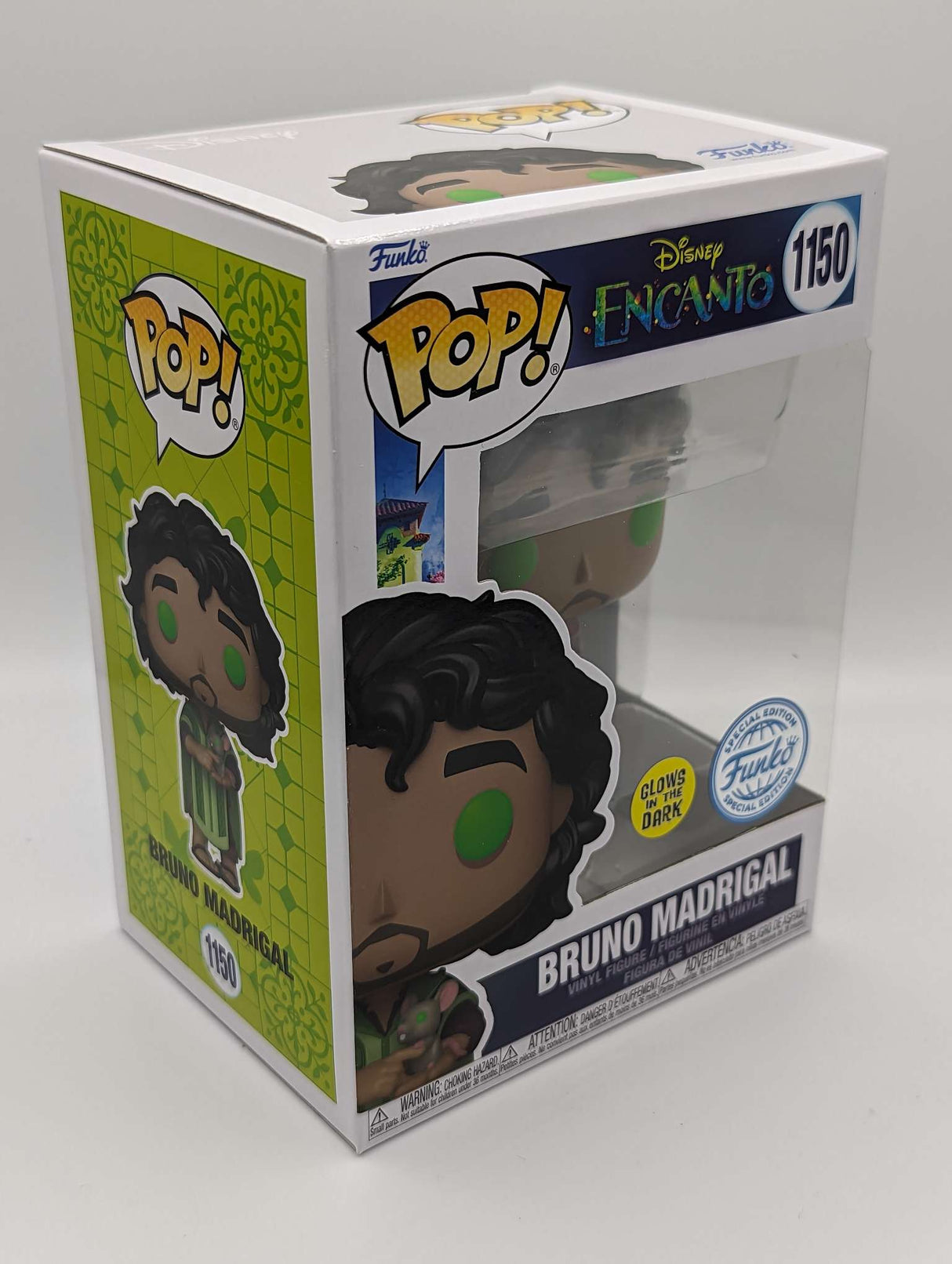 Funko Pop Disney | Encanto | Bruno Madrigal #1150 Glow in the Dark