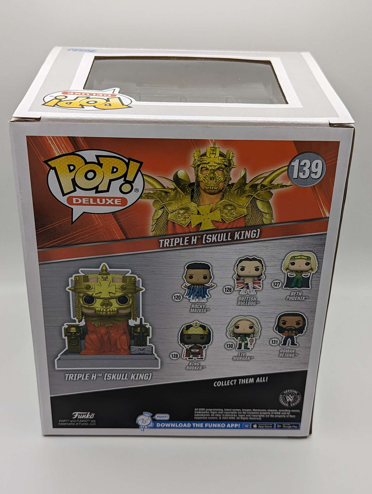 Funko Pop Deluxe | WWE | Triple H (Skull King) #139